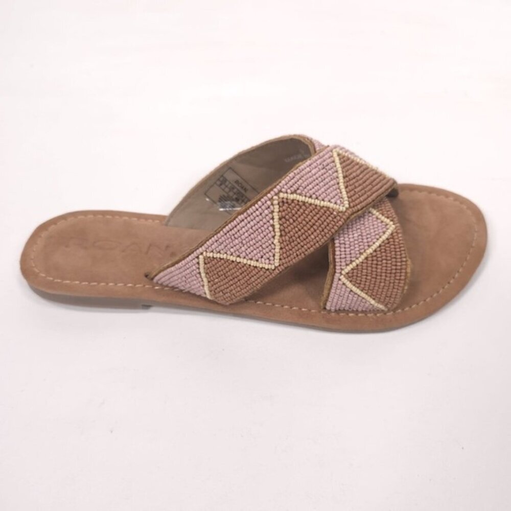 NWB Roan by Bedstu Women’s Quality Bahama Bead Sandals Scoop Bead Scobed - Picture 11 of 11